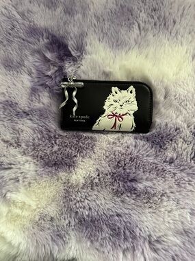 Kate Spade Whiskers with White Cat and Pink Bow Collectors Edition NWT